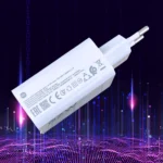 Xiaomi 67W GaN charger with 6A USB Type-C cable connected