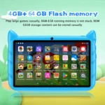 7 Inch 5G Kids Tablet Android 13 4GB RAM 64GB Storage - Image 3