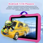7-Inch Kids Tablet 4GB RAM 64GB Android 13 Quad Core - Image 4