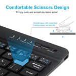 7/10inch Bluetooth 5.1 Mini Wireless Keyboard for Tablets - Image 2