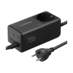 ASOMETECH 75W GaN desktop USB charger power strip front view