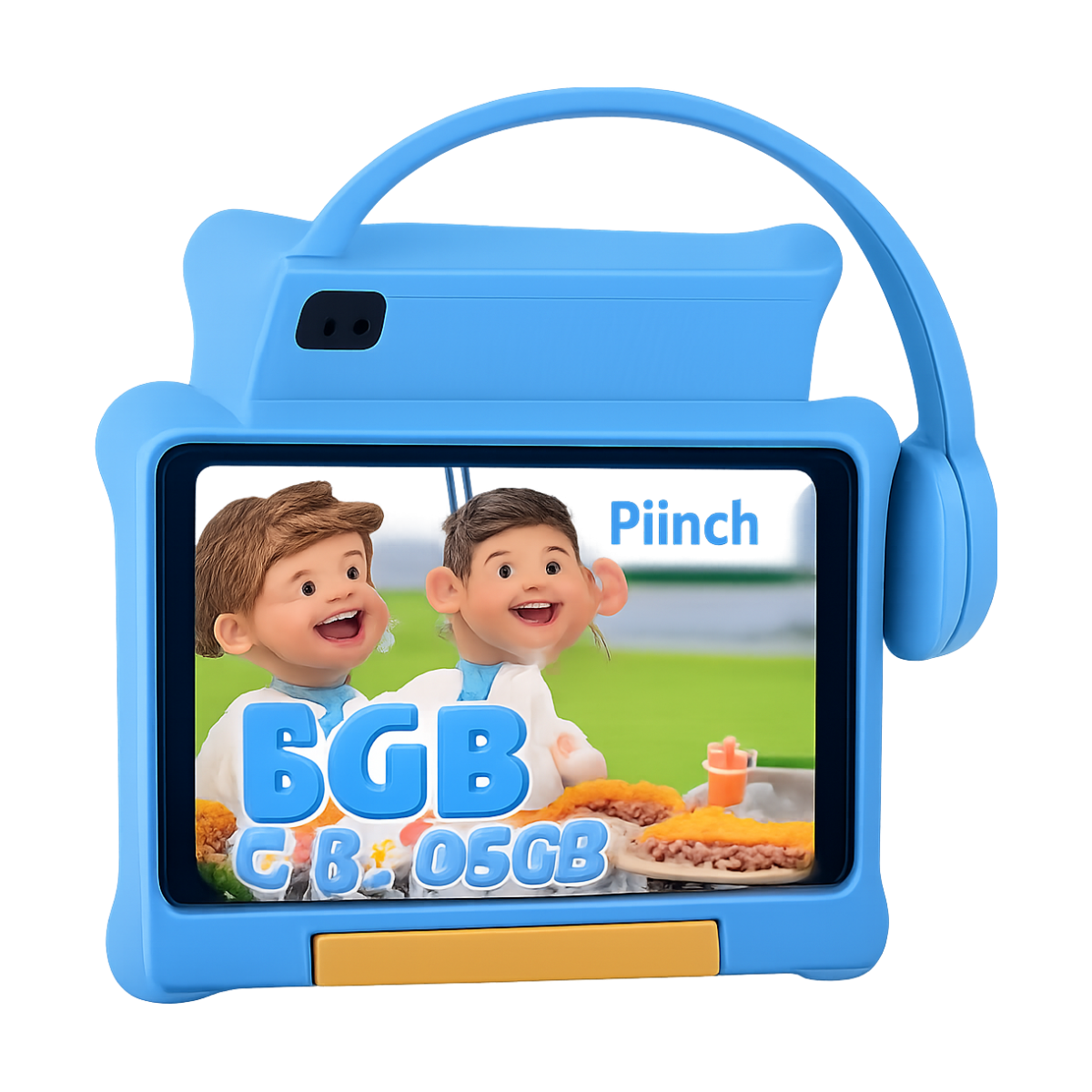 7″ Kids Learning Tablet Bundle Writing Board Drawing Tablet Headphones Stylus Bag Parental Controls Android13 Quad Core 5GB+32GB-bg-clean 7 inch kids learning tablet with protective case and stylus