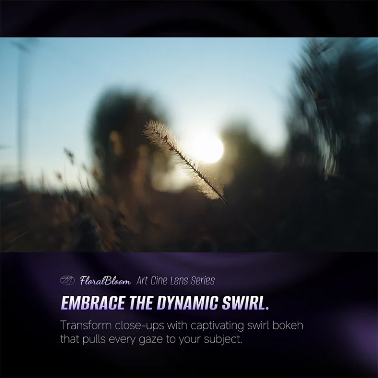 Side view of 7artisans 37mm T2.9 full frame manual prime lens