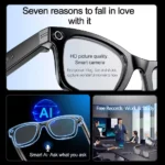 800W Dual-Lens AI Smart Glasses with Color-Changing Lens - Image 3
