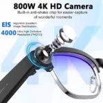 800W Pixel AI Smart Glasses with Video & Bluetooth Call - Image 2