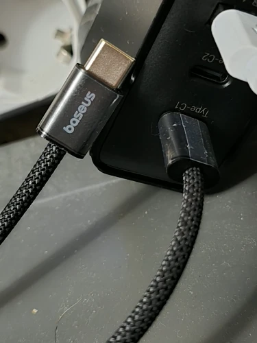 Baseus 100W Type-C to Type-C Fast Charging Cable photo review