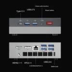ACEMAGIC X3 Mini PC close-up showing design details