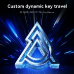 Close-up of AJAZZ AK680 V2 ABS keycaps and switches