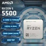 AMD Ryzen 5 5500 processor front view
