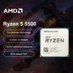 AMD Ryzen 5 5500 CPU packaging box