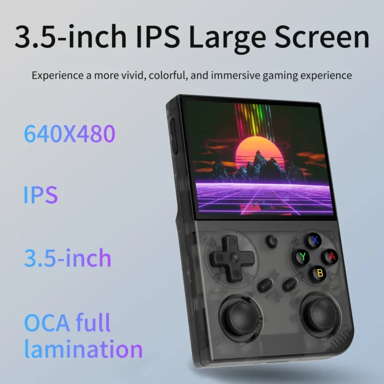 AMPOWN G350 3.5 Inch IPS Retro Handheld Console 64GB