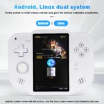AMPOWN Magicx ZERO 40 handheld console with Type-C charging port visible