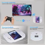 AMPOWN Magicx ZERO 40 handheld console in white with compact design