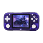 AMPOWN Mini Zero 28 handheld game console purple front view