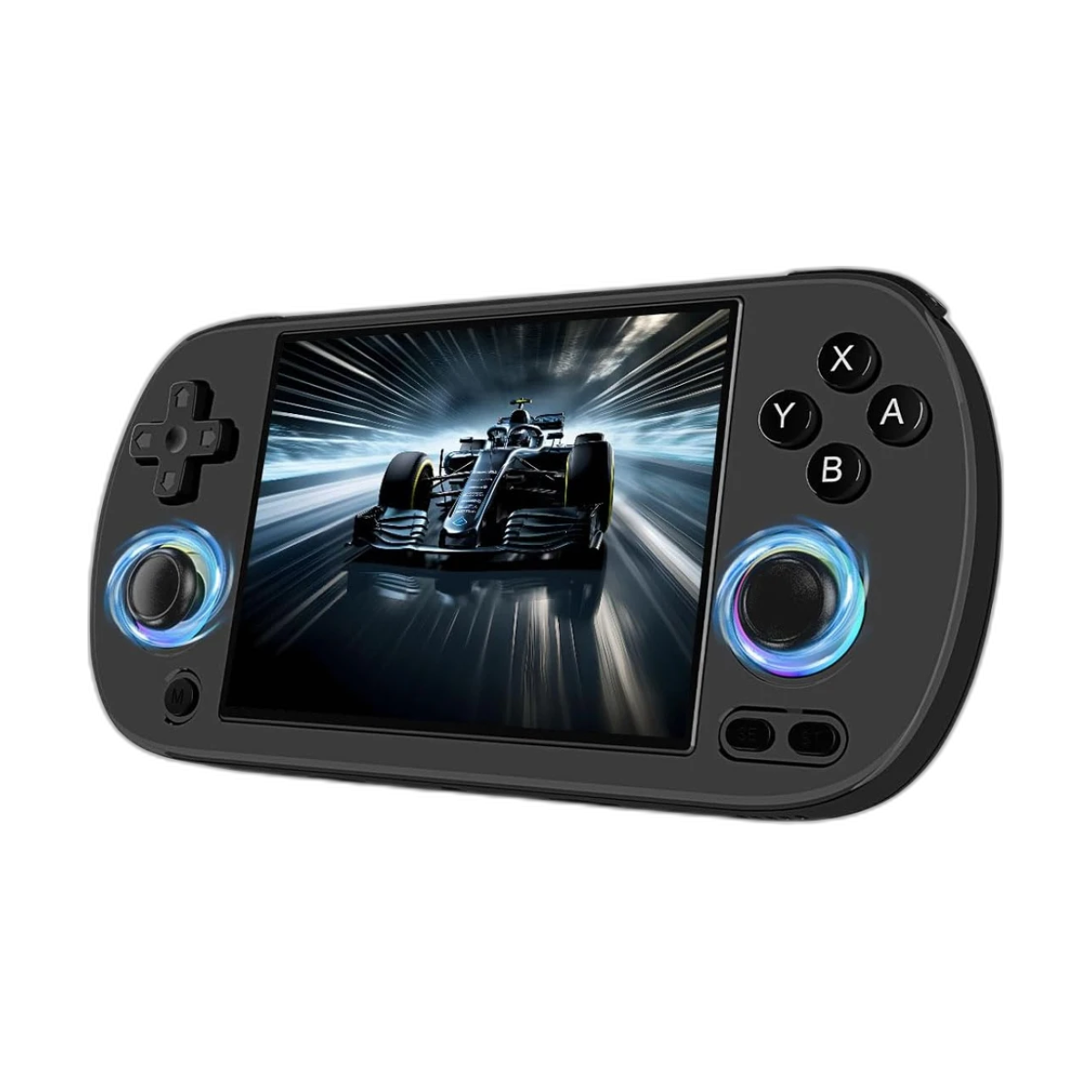 ANBERNIC RG40XX H Retro Handheld Game Console 4.0 Inch IPS Screen Linux System Built-in 64G TF Card 5488 Games Support HD-TV Out-bg-clean ANBERNIC RG40XX H retro handheld game console with 4.0 inch IPS screen and 64GB storage