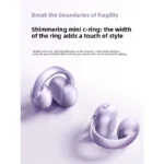 Side angle of ANKER Soundcore C50i wireless earphones