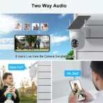 ANRAN 3/5MP Solar WiFi Battery Security Camera Outdoor - Image 6