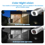 ANRAN 3MP Outdoor Solar WiFi Camera with Color Night Vision - Image 5