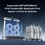 ANYCUBIC Kobra 3 Max Multi-Color 3D Printer 500x420x420mm - Image 4