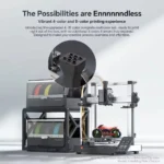 ANYCUBIC Kobra 3 V2 Combo 8-Color FDM 3D Printer - Image 3