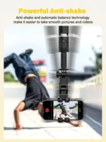 AOCHUAN 1-Axis Gimbal Stabilizer with AI Face Tracking - Image 5