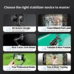 AOCHUAN 3-Axis Handheld Smartphone Gimbal Stabilizer - Image 5