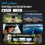 AOCHUAN 3-Axis Smartphone Gimbal with Fill Light - Image 3