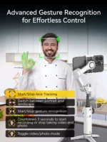 AOCHUAN Smart X2 3-Axis Handheld Gimbal with Extension Rod - Image 5