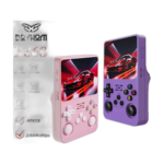 ARKOS R36S retro handheld game console front view with 3.5 inch IPS screen