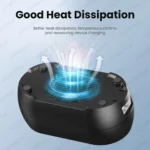 Top view of ASOMETECH 10 port USB desktop charger