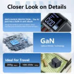 ASOMETECH charger with multiple devices connected charging