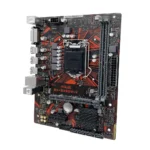 ASUS EX-B250M-V motherboard angled view highlighting M.2 slots