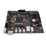 Full layout of ASUS EX-B250M-V motherboard PCI and SATA ports