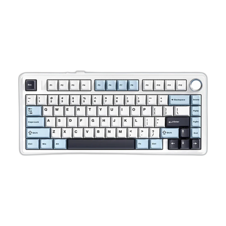 AULA F75 75% wireless RGB mechanical keyboard with UK layout