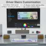 AULA F99 Wireless Hot-Swappable Mechanical Keyboard 98 Keys - Image 4