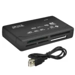 USB 2.0 all-in-1 multi card reader front view