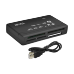 USB 2.0 all-in-1 multi card reader front view