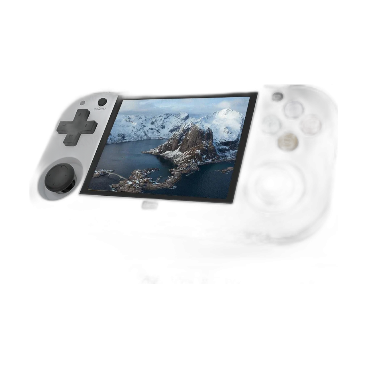 Ampown XU MINI M Handheld Game Console 2.8” Screen Linux OS MINIM Retro Simulator Video Player Portable Console Children Gifts-bg-clean Ampown XU MINI M handheld retro game console front view with orange casing