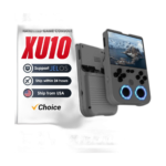 Ampown XU10 handheld game console front view with 3.5 inch IPS screen