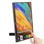 Anmite 15.6 inch portable HDR IPS touch monitor front view
