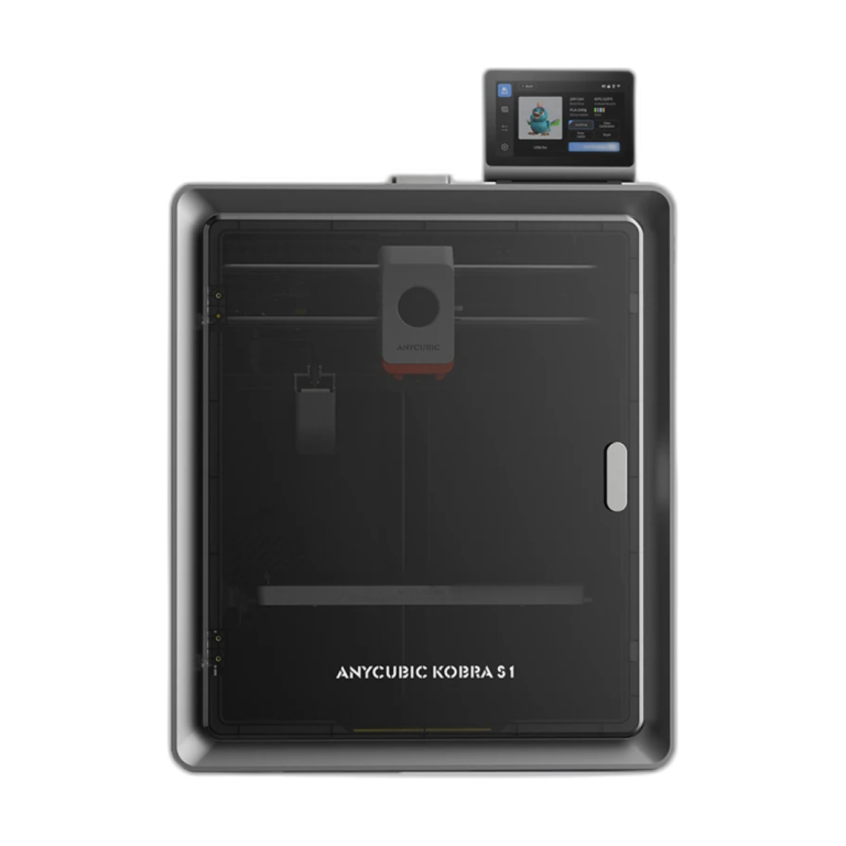 Anycubic Kobra S1 3D printer with 250x250x250mm build volume and multi-color printing capability