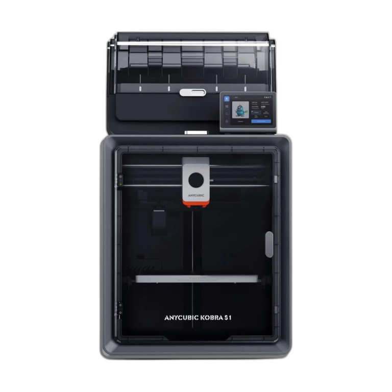 Anycubic Kobra S1 Combo multi-color 3D printer with large build volume and high-speed printing