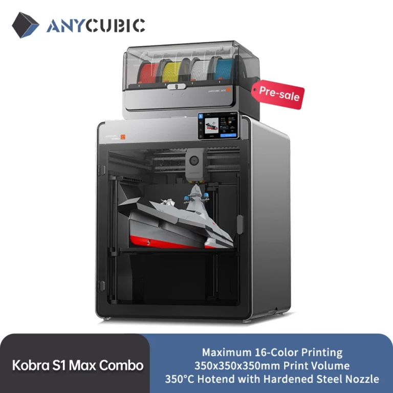 Anycubic Kobra S1 Max multicolor 3D printer front view