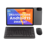 BAKEN 10-inch Android 15 tablet with 6GB RAM and 128GB storage