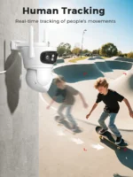 BESDER 12MP Wifi dome camera with waterproof IP66 rating