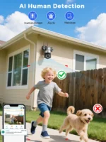 BESDER IP66 waterproof outdoor WiFi PTZ camera with night vision