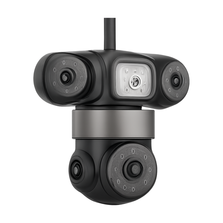 BESDER 15MP outdoor WiFi PTZ camera with three lenses