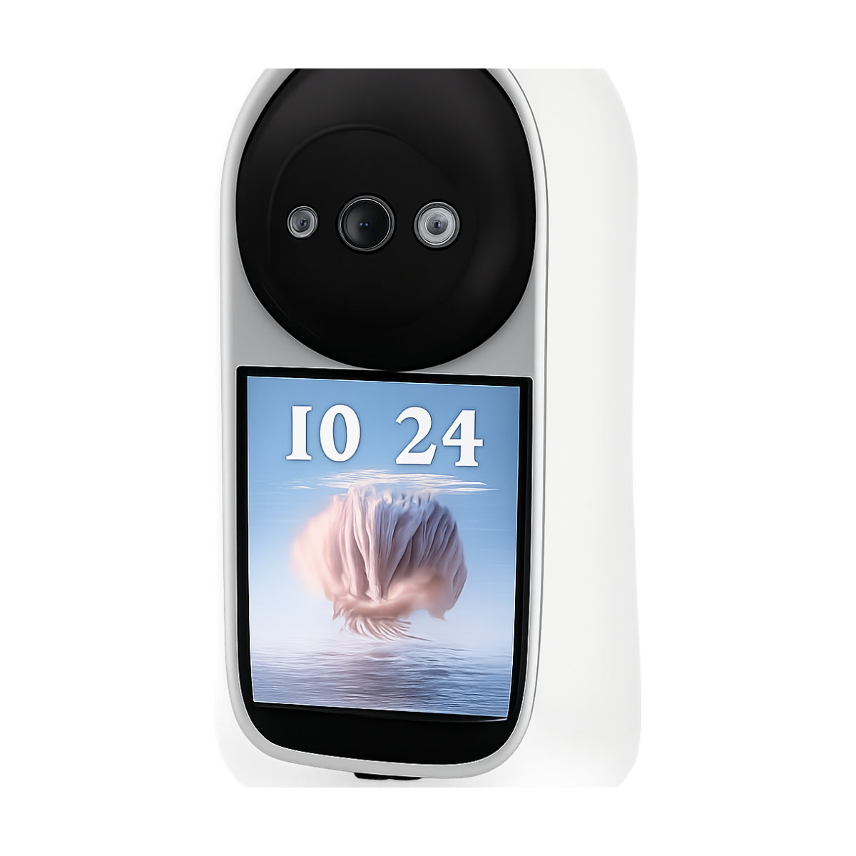 BESDER 3MP PTZ Wifi Camera Video Call with 2.8 Inch IPS Screen Baby Cry Sound Detection Security IP Camera Baby Monitor iCSee-bg-clean BESDER 3MP PTZ baby monitor with 2.8 inch IPS screen front view