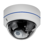 BESDER 8MP 4K PoE dome security camera front view