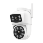 BESDER 8MP dual lens PTZ outdoor WiFi security camera front view